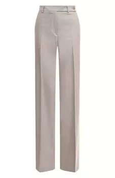 Брюки из шелка и шерсти Kiton