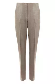 Брюки из шелка и шерсти Ralph Lauren