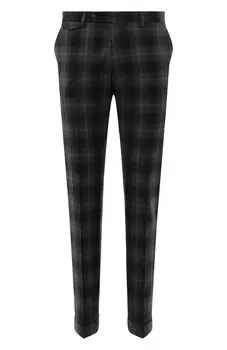 Брюки из шерсти и хлопка Andrea Campagna