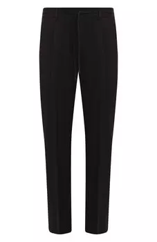 Брюки из шерсти и хлопка Andrea Campagna