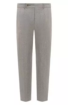 Брюки из шерсти и хлопка Andrea Campagna