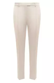 Брюки из шерсти и хлопка Barbara Bui