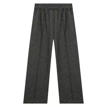 Брюки из шерсти и хлопка Brunello Cucinelli