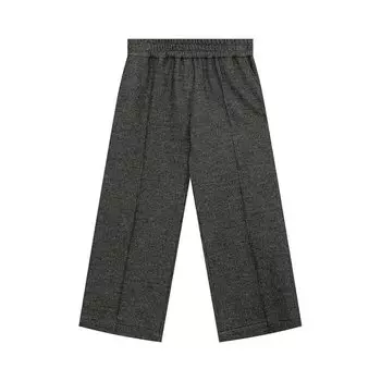 Брюки из шерсти и хлопка Brunello Cucinelli