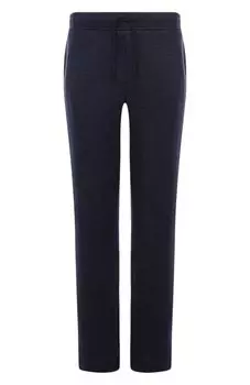 Брюки из шерсти и хлопка Capobianco