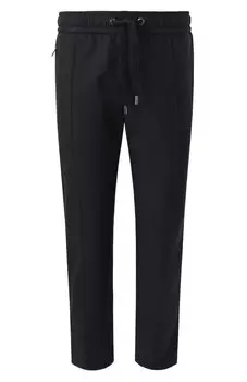 Брюки из шерсти и хлопка Dolce & Gabbana