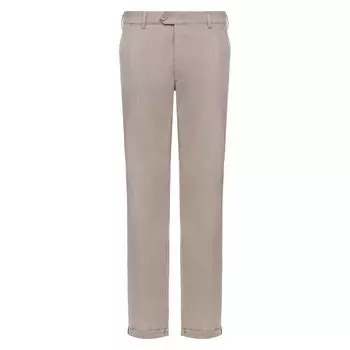 Брюки из шерсти и хлопка Hiltl