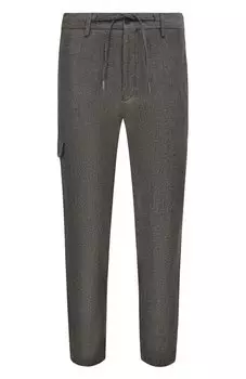 Брюки из шерсти и хлопка MUST