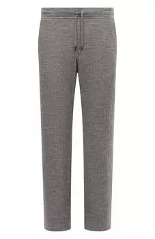 Брюки из шерсти и хлопка MUST
