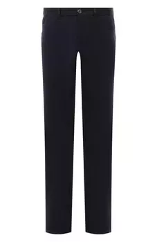 Брюки из шерсти и хлопка Zilli