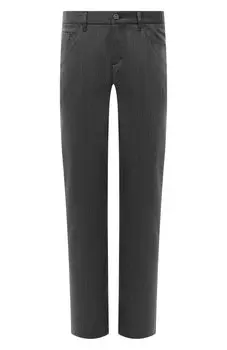 Брюки из шерсти и хлопка Zilli