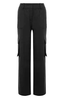 Брюки из шерсти и кашемира AND the brand