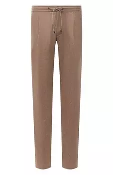 Брюки из шерсти и кашемира Brioni