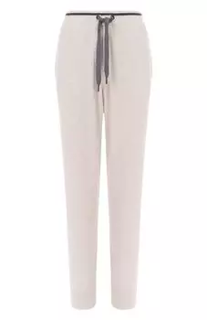 Брюки из шерсти и кашемира Brunello Cucinelli