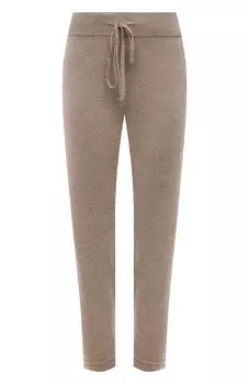 Брюки из шерсти и кашемира crem38