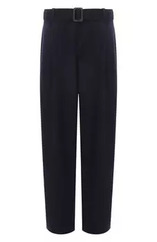 Брюки из шерсти и кашемира Emporio Armani