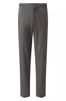 Брюки из шерсти и кашемира Kiton
