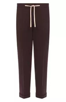 Брюки из шерсти и кашемира Marco Pescarolo