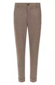 Брюки из шерсти и кашемира Marco Pescarolo