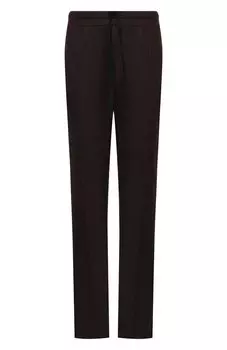 Брюки из шерсти и кашемира Tom Ford