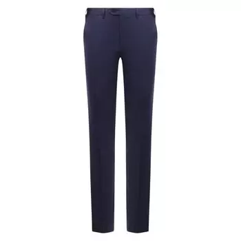 Брюки из шерсти и льна Brioni