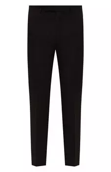 Брюки из шерсти и льна Ermenegildo Zegna