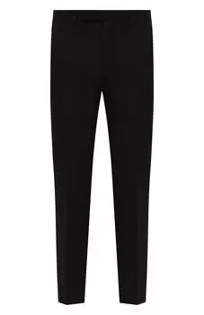 Брюки из шерсти и льна Ermenegildo Zegna