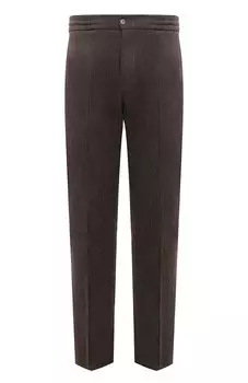 Брюки из шерсти и льна Marco Pescarolo