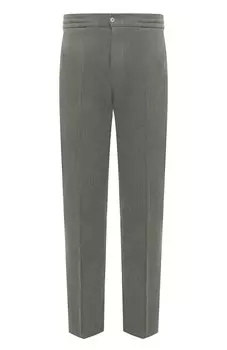 Брюки из шерсти и льна Marco Pescarolo