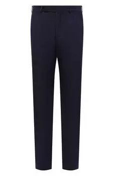 Брюки из шерсти и льна Zegna