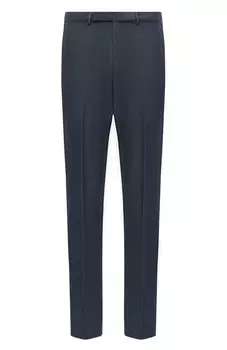 Брюки из шерсти и льна Zegna