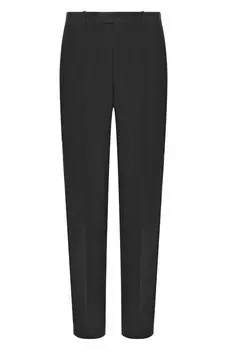 Брюки из шерсти и шелка 12 STOREEZ