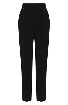 Брюки из шерсти и шелка Agnona