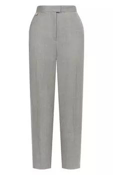 Брюки из шерсти и шелка Agnona