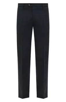 Брюки из шерсти и шелка Andrea Campagna