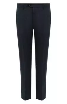 Брюки из шерсти и шелка Andrea Campagna