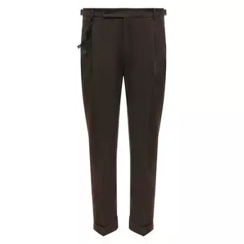 Брюки из шерсти и шелка Berwich