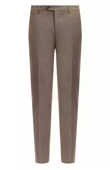 Брюки из шерсти и шелка Berwich