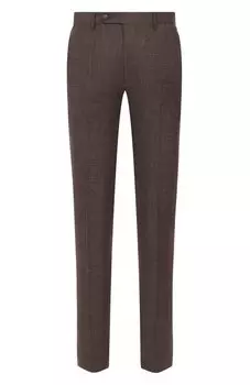 Брюки из шерсти и шелка Berwich