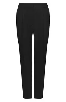 Брюки из шерсти и шелка LVIR