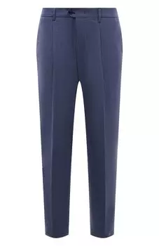 Брюки из шерсти и шелка Marco Pescarolo