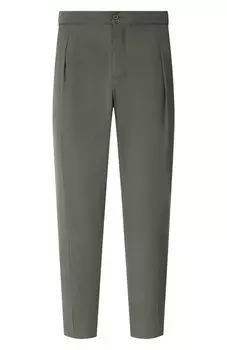 Брюки из шерсти и шелка Marco Pescarolo