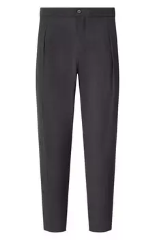 Брюки из шерсти и шелка Marco Pescarolo