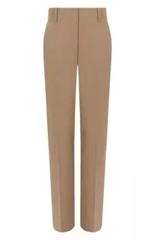 Брюки из шерсти и шелка MVST