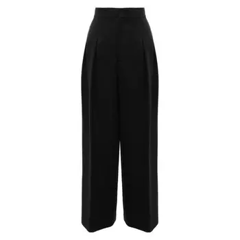 Брюки из шерсти и шелка Ports 1961