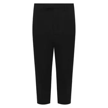 Брюки из шерсти и шелка Rick Owens