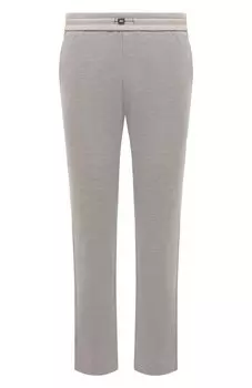 Брюки из шерсти и шелка Sease