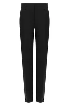 Брюки из шерсти и шелка Tom Ford