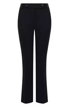 Брюки из шерсти и шелка Valentino