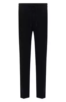 Брюки из шерсти и шелка Zegna